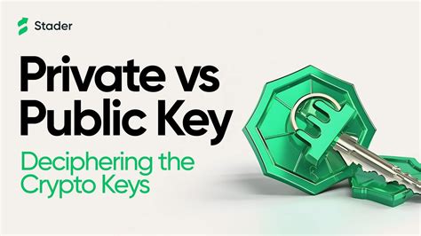 Public Keys vs. Private